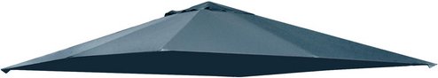 Thumbnail - Outsunny Ersatzdach für Pavillon, dunkelgrau, 300 x 300 cm
