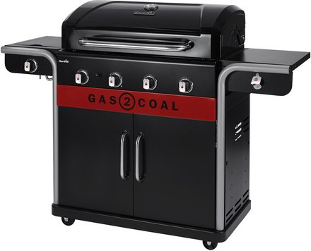 CHAR-BROIL Hybridgrill »Gas2Coal 2.0 Line«, 4 Brenner, Grillfläche: 85,3 x 44,1 cm, - schwarz