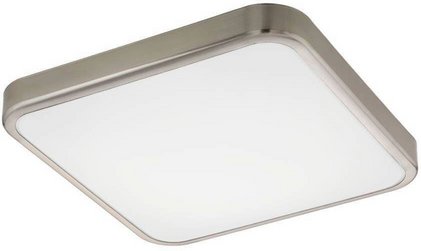 EGLO Wand-/Deckenleuchte »MANILVA 2«, Stahl, 3000K - grau