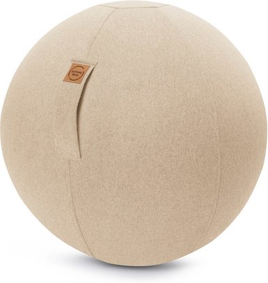 Sitting Ball Sitzball »Sitting Ball FELT«, Ø 65 cm, Polyester - beige
