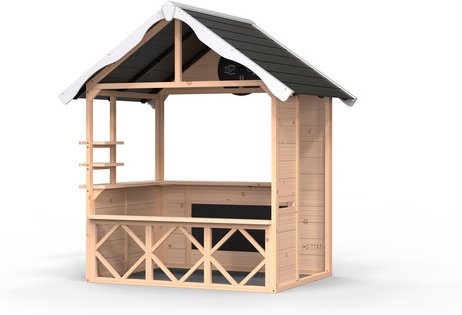 EXIT Toys Kinderspielhaus »Hika«, Zypressenholz, natur - braun