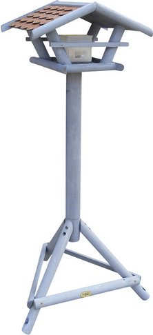 HABAU Vogelhaus Sperling - grau