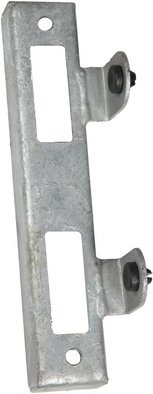 FLORAWORLD Anschlagblech, Stahl, BxHxT: 4,5 x 17,5 x 5,5 cm - silberfarben