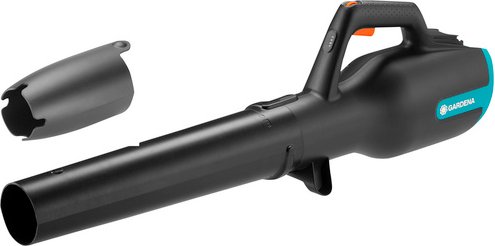 GARDENA Akku-Laubbläser, »PowerJet«, leistungsstark, schwarz - bunt