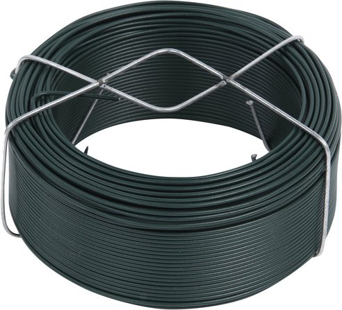 FLORAWORLD Bindedraht, Länge: 65 m, Draht, grün - gruen