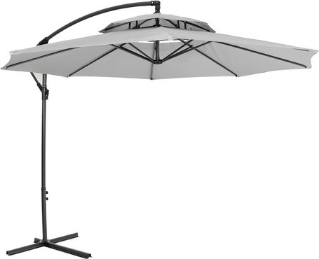 Thumbnail - Ondis24 Sonnenschirm, Ø Schirmrohr: 4,8 mm, Höhe: 250 cm - grau