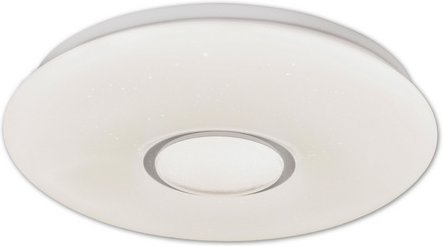 NÄVE LED-Deckenleuchte »Picton«, ∅xH: 31 x 3,5 cm, Metall/Kunststoff - weiss