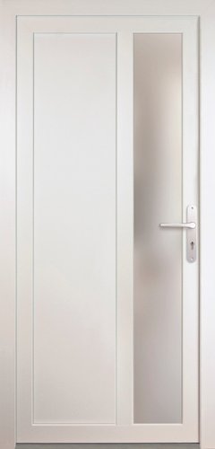 Meeth Nebeneingangstür »ProM 04«, weiß, nach Innen öffnend - weiss