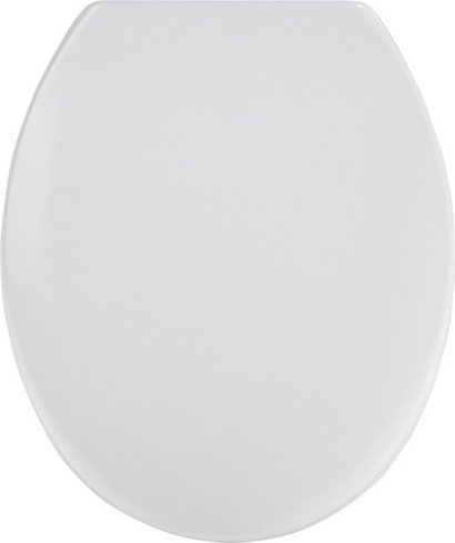 WENKO WC-Sitz »Vigone«, Duroplast, oval - weiss