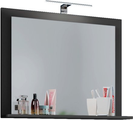 VCM Spiegel, BxHxT: 60 x 55 x 17 cm - grau
