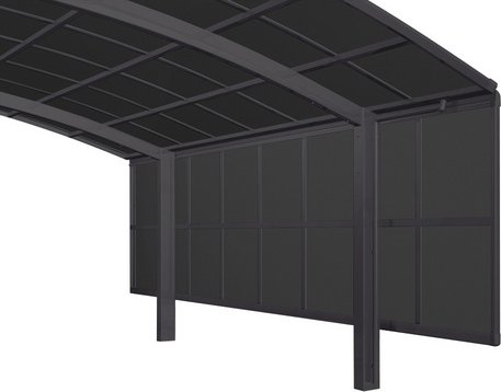 Thumbnail - XIMAX Carport Zubehör »Seitenwand«, B x H: 6 x 149,5 cm, schwarz