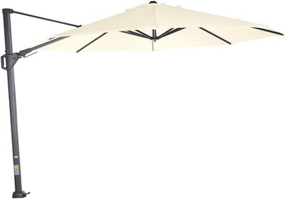 SIENA GARDEN Ampelschirm »Sunset N+«, rund, ØxH: 350 x 251 cm, Aluminium - beige