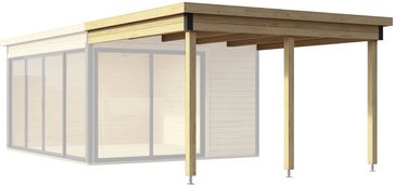 LASITA MAJA Anbau »Domeo«, BxLxT: 300 x 325 x 341,5 cm, Holz - natur