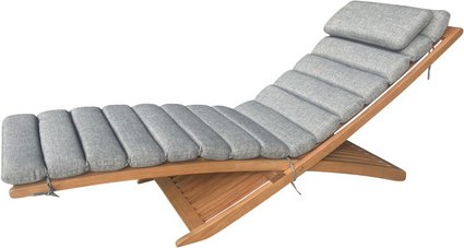 Thumbnail - LECO Sonnenliege, Sonnenliege GRAZIA - braun | grau