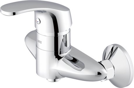 Brausearmatur »LIANA«, 1/2", Messing, chromfarben - silberfarben