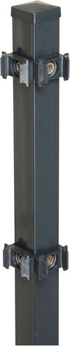 FLORAWORLD Eckpfosten »Classic«, Stahl, BxLxT: 4 x 150 x 4 cm - grau