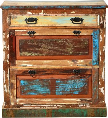 SIT Schuhschrank »RIVERBOAT«, Altholz, 2-türig - bunt