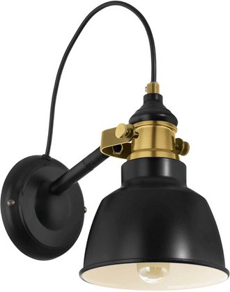 Thumbnail - EGLO Wand-/Deckenleuchte »THORNFORD«, Stahl - schwarz