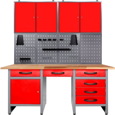 Ondis24 Werkstatt-Set »Harry« - rot