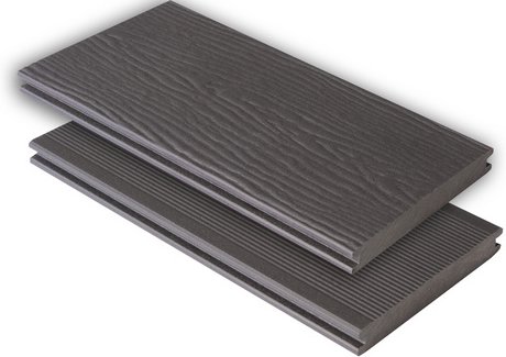 Thumbnail - Mr. GARDENER WPC-Terrassendielen, 300 x 14,5 x 0,2 cm, WPC, braun - grau