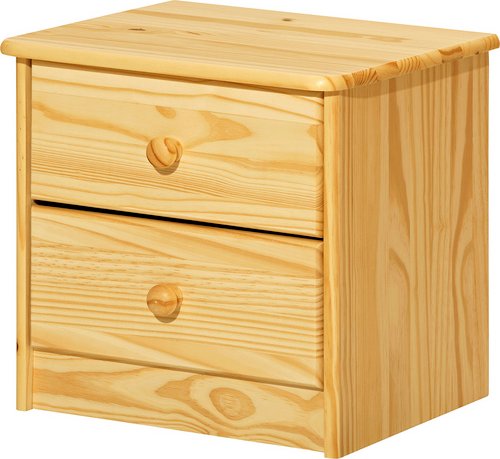 SIT Kommode, BxHxL: 43 x 42 x 35 cm, Kiefernholz - braun