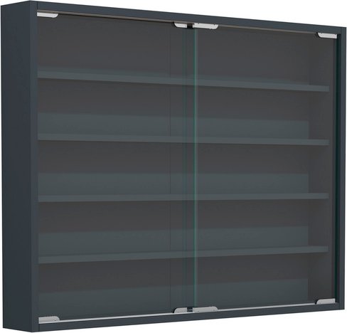VCM Hängevitrine »Agisa«, BxHxL: 77 x 60 x 10 cm - grau