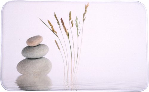 Sanilo Badteppich »Balance«, weiß, Polyester - weiss