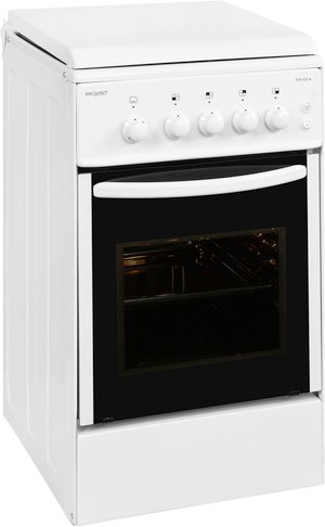 Exquisit Gasherd »TF6GT-4«, 49 l, 4 Kochfelder - weiss