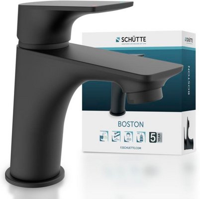 SCHÜTTE Waschtischarmatur »BOSTON«, Schwarz