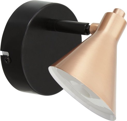 NÄVE Wandspot »Pinhead«, inkl. Leuchtmittel in warmweiß - braun