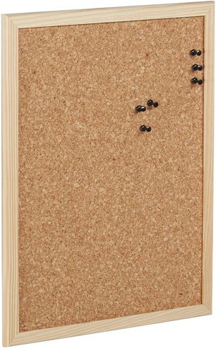 ZELLER Pinnwand 36,5 x 26 - braun