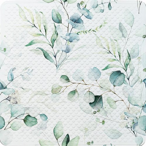 Sanilo Badematte »Eukalyptus«, 53 x 53 cm, Weiss, Quadratisch