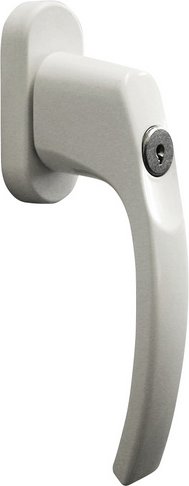 ALPERTEC Balkontürgriff, Aluminium - weiss