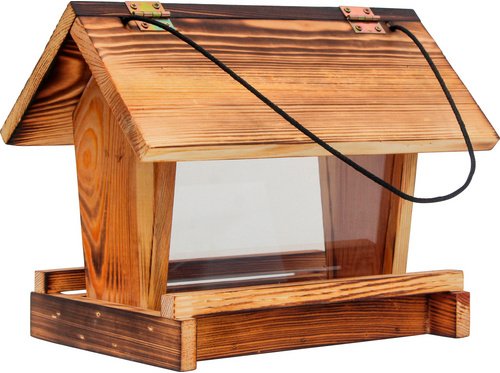 Thumbnail - DOBAR Vogelhaus »Llama«, hängend, geflammt - braun