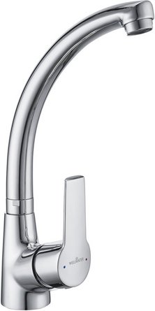 WELLWATER Armatur »Portici«, chromfarben - silberfarben