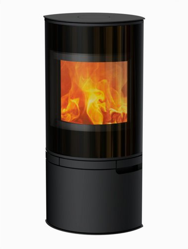 THERMIA Kaminofen »Nürnberg«, schwarz, Stahl, 6 kW