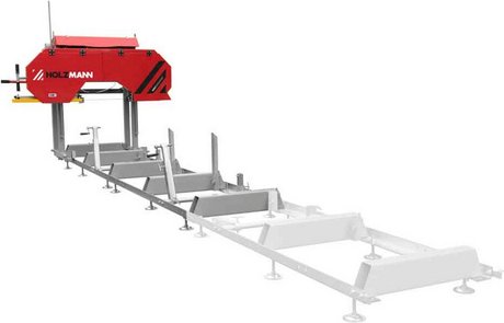 HOLZMANN-MASCHINEN Bandsäge »BBS550SMART«, 1080 m /min - rot