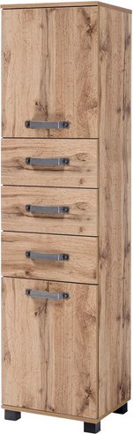 SCHILDMEYER Hochschrank »Milan«, BxHxT: 40 x 163,7 x 32 cm - braun