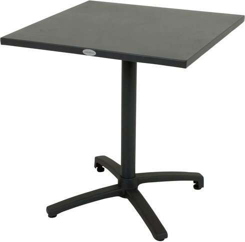 GARDEN PLEASURE Klapptisch »TREVISO«, BxL: 70 x 70 cm, Aluminium - schwarz