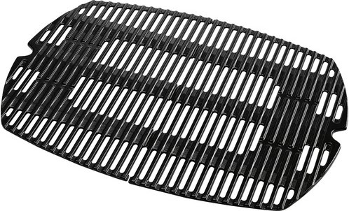 WEBER Grillrost, porzellanemailliertes Gusseisen, für Gasgrills der Serie Q300/3000 - schwarz