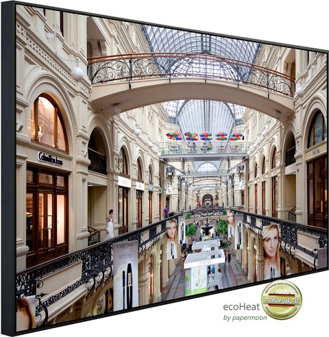 papermoon Infrarotheizung »EcoHeat - GUM Roter Platz«, Matt-Effekt - bunt