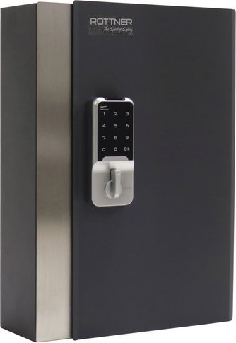 Rottner Tresor Schlüsseltresor »Key Home«, anthrazit, Stahl, (B x H:) 26,5 x 38,5 cm - schwarz