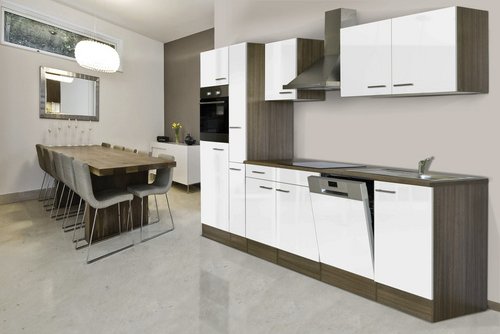 Thumbnail - RESPEKTA Küchenblock »Oliver«, mit E-Geräten, Gesamtbreite: 310 cm - weiss