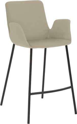 Mayer Sitzmöbel Barhocker »1222«, BxHxT: 53 x 95 x 49 cm, beige