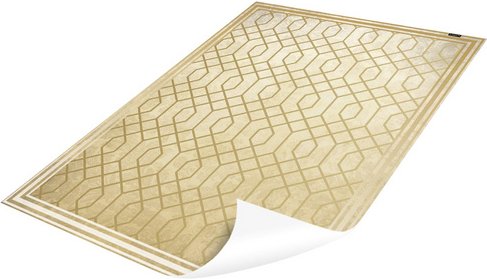 mySPOTTI Vinyl Teppich »Elly«, BxL:65 cm x 85 cm, beige