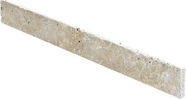 WOHNRAUSCH Sockelleiste »Tosca Cream«, LxBxH: 40,6 x 1,2 x 6 cm, Travertin, beige