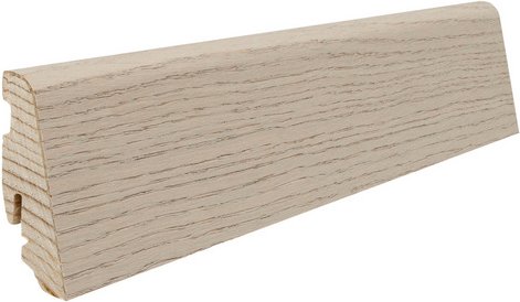 Thumbnail - HARO Sockelleiste, Eiche sandgrau, LxHxT: 220 x 5,8 x 19 cm - braun