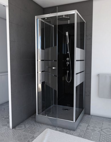 Marwell Komplettdusche, HxT: 220 x 70 cm