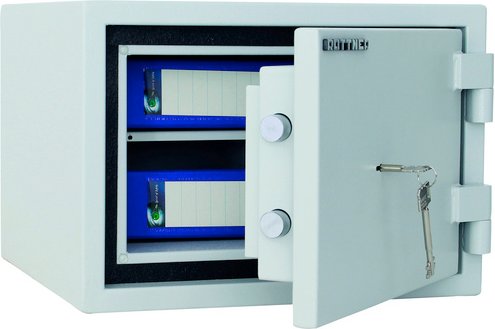 Rottner Tresor Tresor, (BxHxT): 44,5 x 31,5 x 45 cm - grau