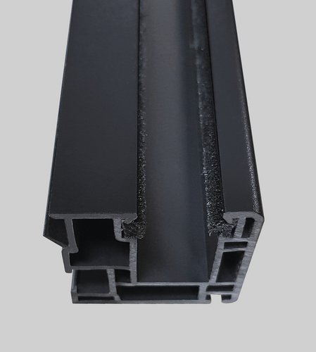 Meeth Rollladenführung, Kunststoff (PVC) - silberfarben